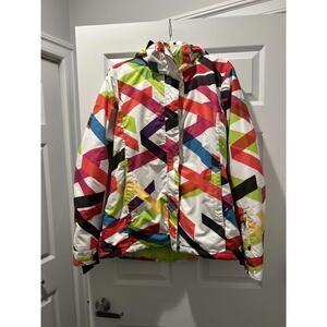 GSOU SNOW Women's Ski & Snowboard Jacket Multi-Color Size L